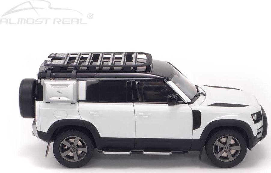 Land Rover Defender 110 With Roof Pack Fuji White Limited 504pcs John Ayrey Die Casts