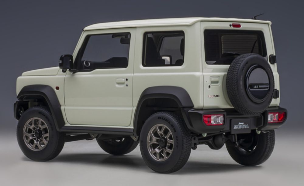 AUTOart 1:18 Suzuki Jimny Sierra  JB74  RHD Anno Di Costruzione 2018 Avorio Metallico 78510