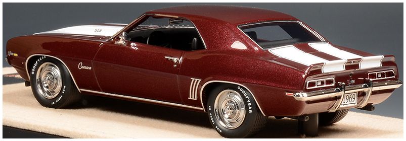 STAMP STM691004 Chevrolet Camaro Z28 burgundy poly 1969 limited 70pcs 1