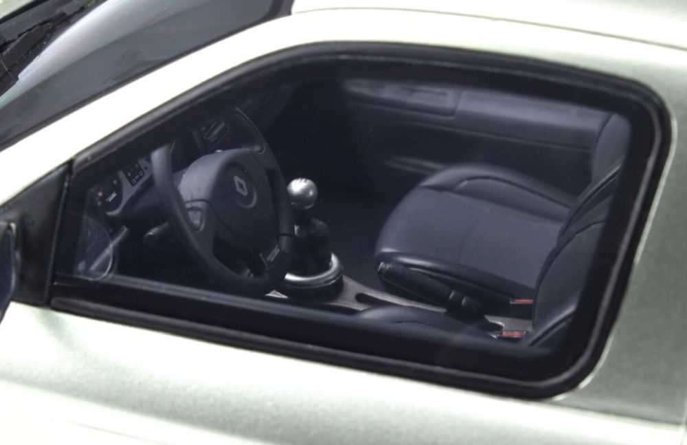 Renault Clio V6 Phase 2 Grey Titanium - John Ayrey Die Casts