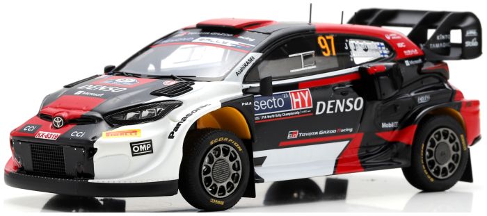 Toyota GR Yaris de Latvala en el Rally de Finlandia de 2024
