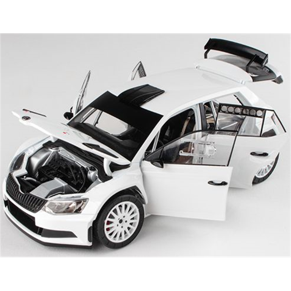 Skoda Fabia III R5 2015 White