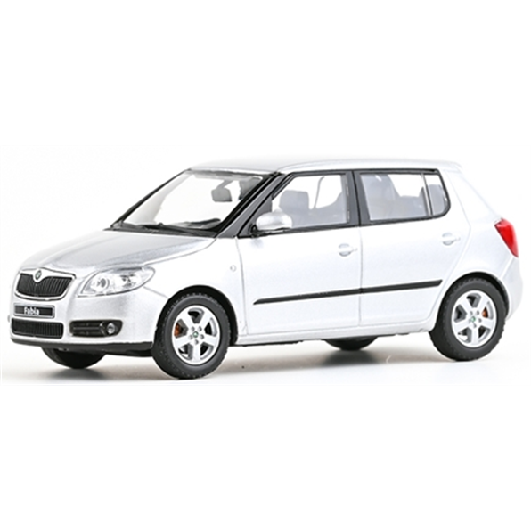Skoda Fabia II 2006 Brilliant Silver Metallic