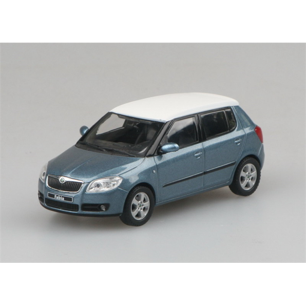 Skoda Fabia II (2006) Satin Grey Metallic