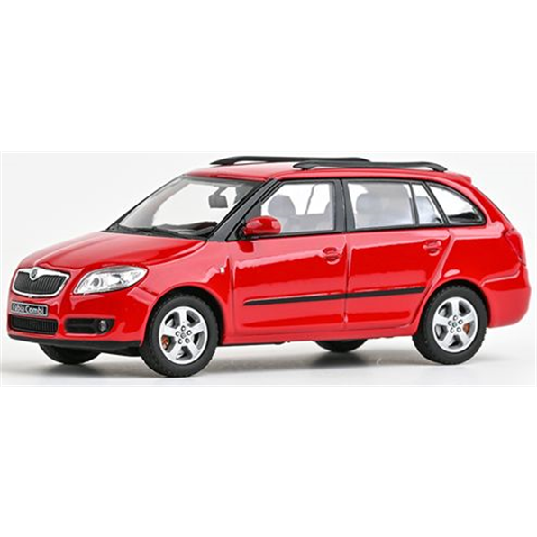 Skoda Fabia II Combi 2007 Corrida Red