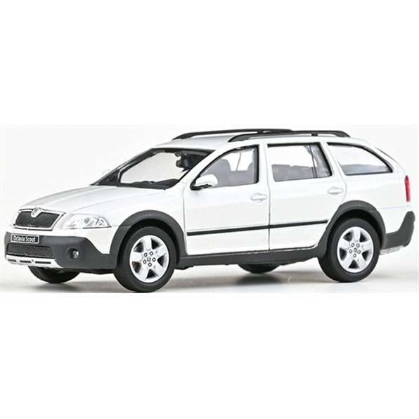 Skoda Octavia II Combi Scout 2007 White Candy