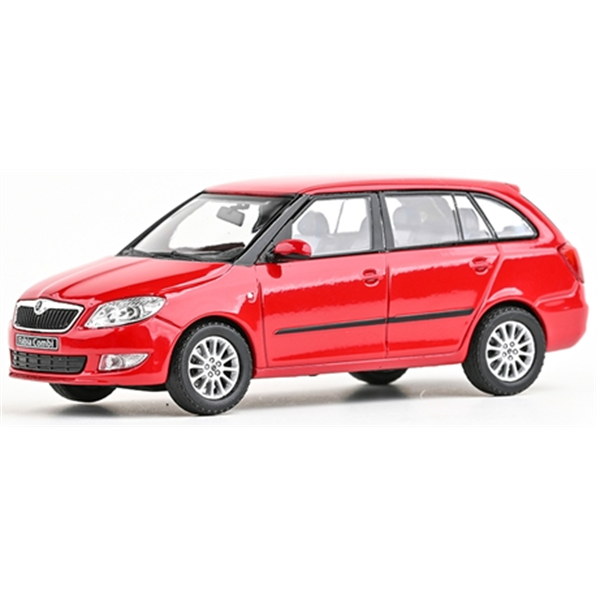 Skoda Fabia II FL Combi 2013 Corrida Red