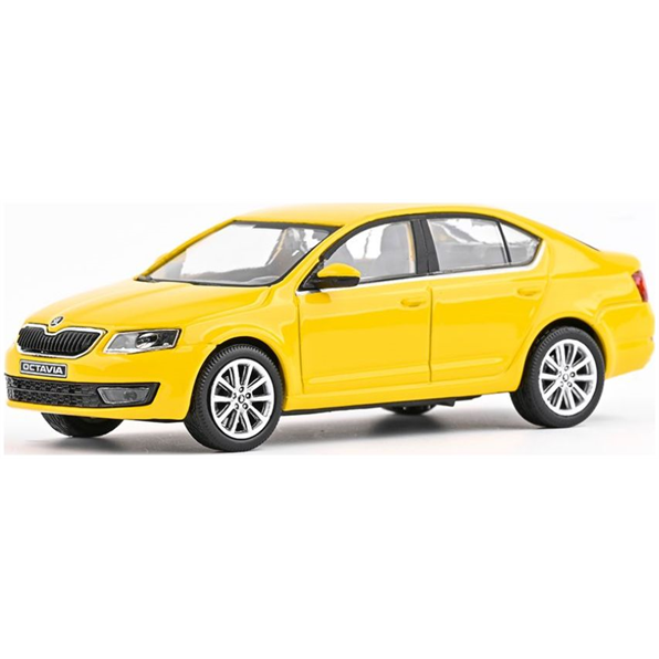 Skoda Octavia III 2012 Yellow Taxi