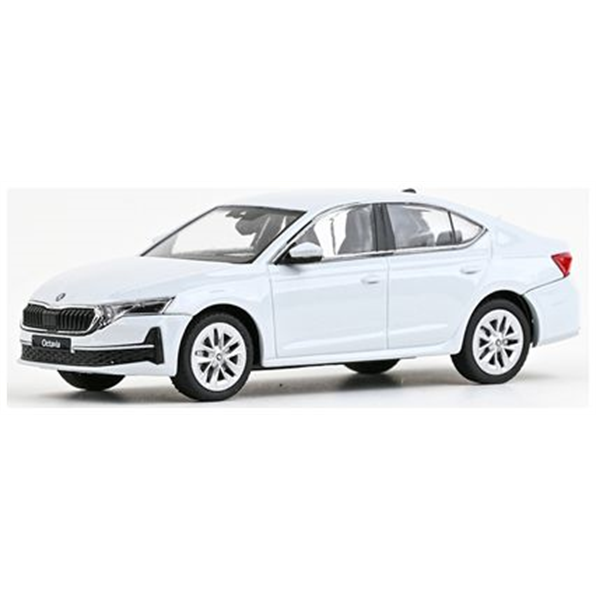 Skoda Octavia IV FL 2024 Moon White Metallic