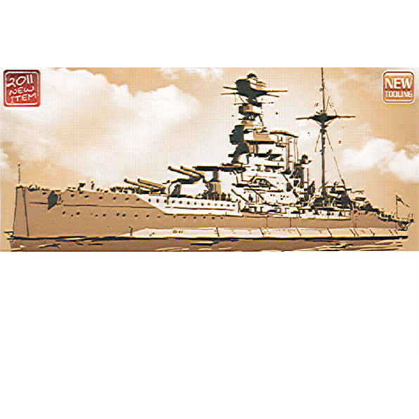HMS 'Warspite' Queen Elizabeth Class Battleship 1943