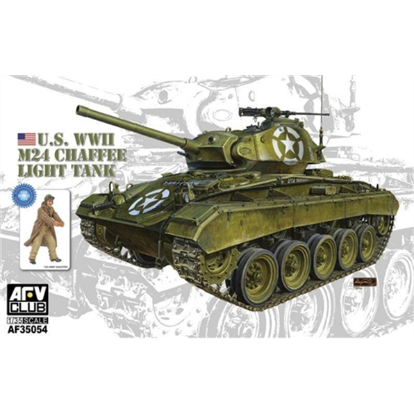M24 Chaffee Light Tank US Army + Bonus Figure