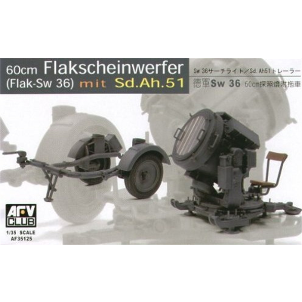 Sw-36 Searchlight + SdAh 51 Trailer