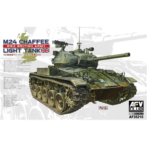 M24 Chaffee Light Tank WW2 British Army