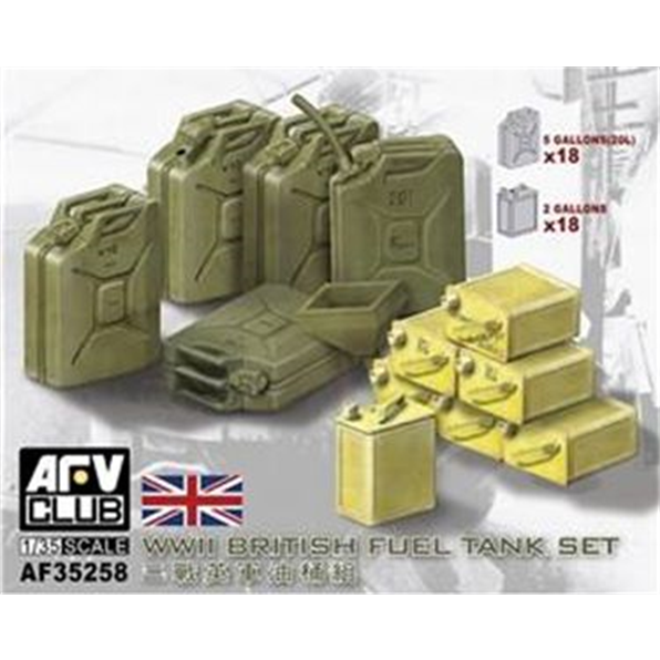 British WWII Fuel Tank Set