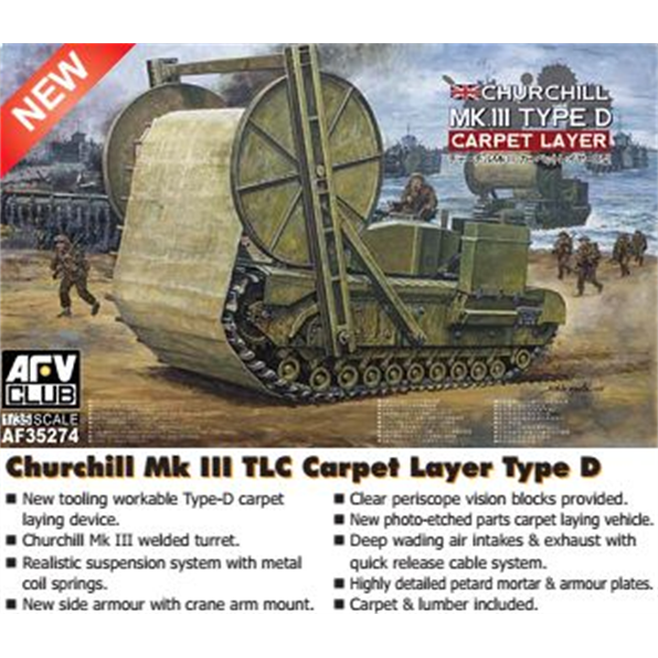 Churchill Mk III TLC Carpet Layer Type-D