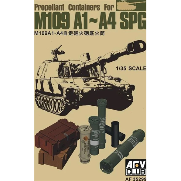 US Propellant Containers for M109 A1-A4 SPG