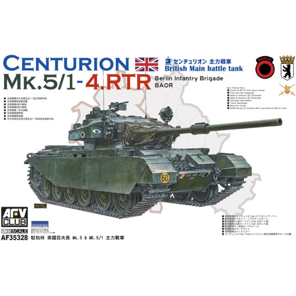 Centurion Mk 5/1 4 RTR Berlin Infantry Brigade BAOR