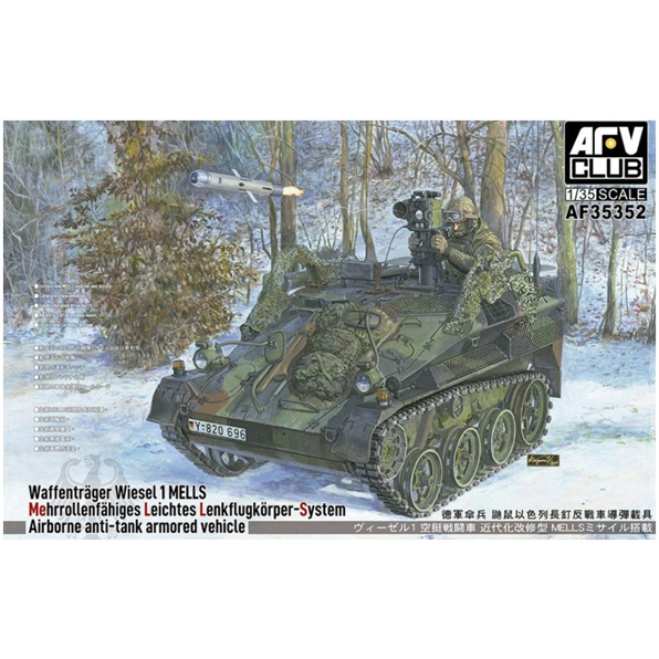German Army Waffentrager Wiesel 1 MELLS Tracked Weapons Carrier