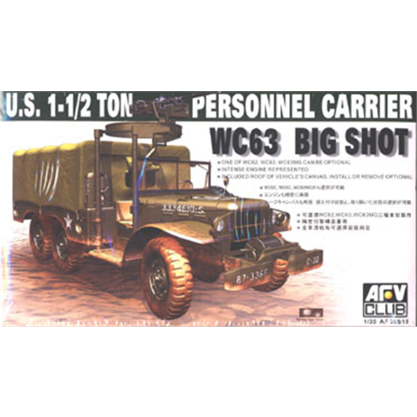 WC63 1.5 ton 6x6 Personnel Carrier
