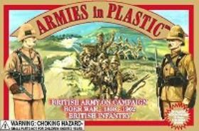 British Redcoat Artillery AIP plastic soldiers army men #5479 