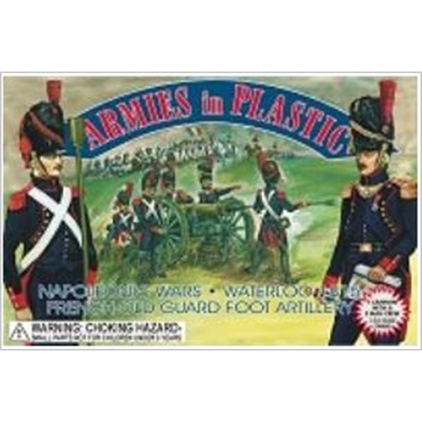 Napoleonic Wars French Old Guard Foot Artillery Waterloo 1815