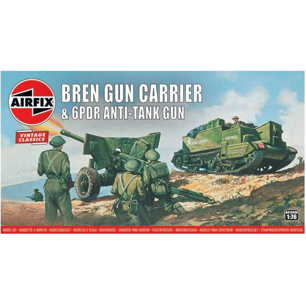 Bren Gun Carrier + 6PDR Anti-Tank Gun