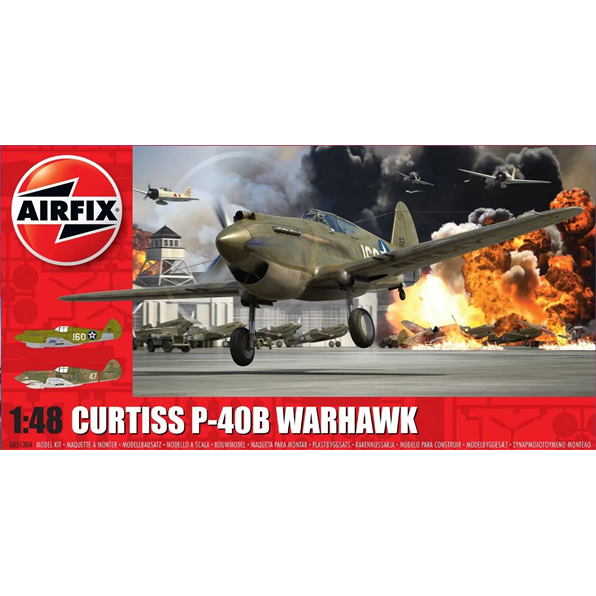 Curtiss P-40B Warhawk 1:48