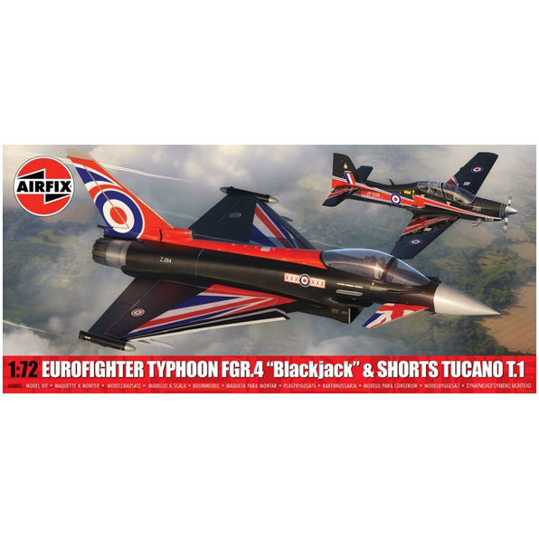 Twin Pack - Eurofighter Typhoon FGR.4 (Blackjack) + Shorts Tucano T.1