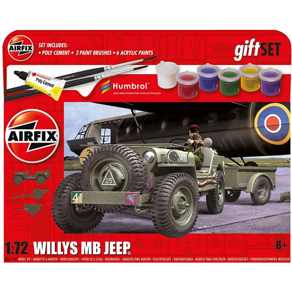 Hanging Gift Set Willys MB Jeep