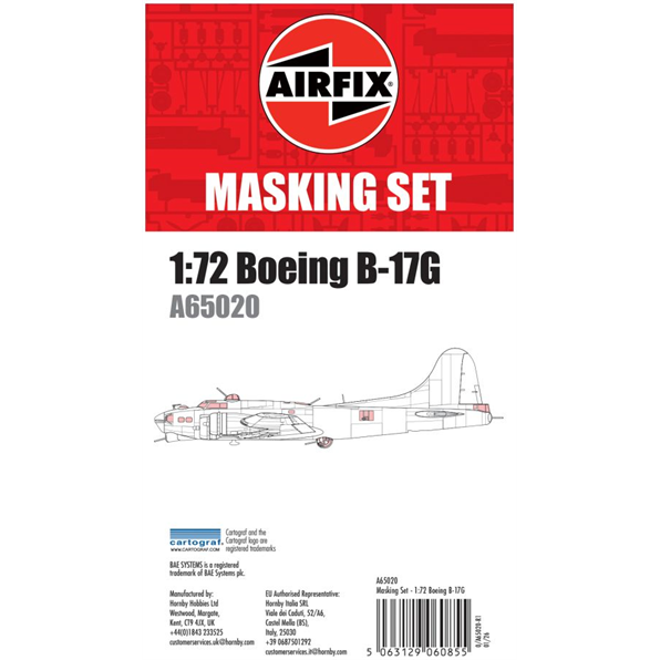 Masking Set - Boeing B-17 - 1:72 Scale