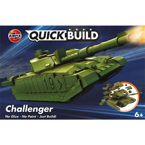 QUICKBUILD Challenger Tank Green