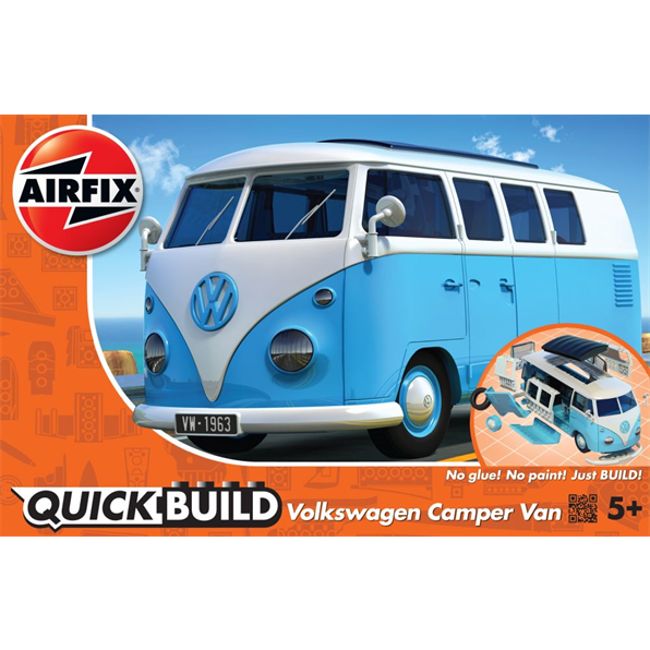 QUICKBUILD VW Camper Van Blue