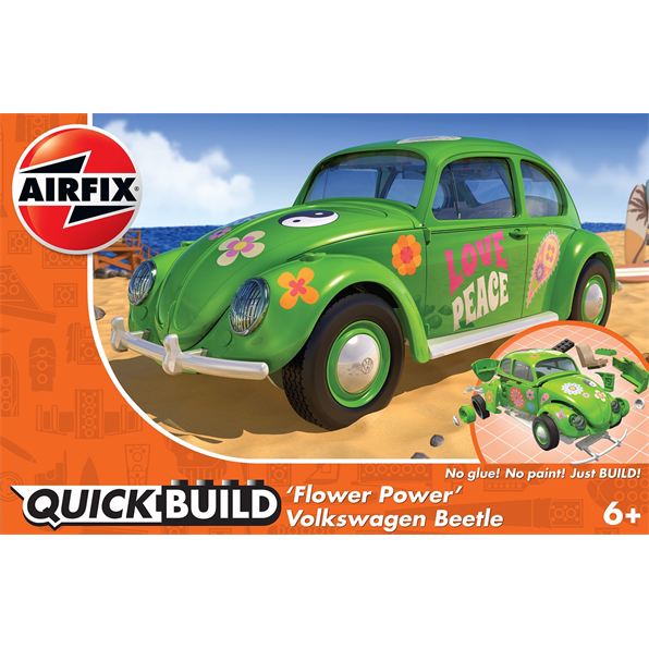 QUICKBUILD VW Beetle 'Flower Power'