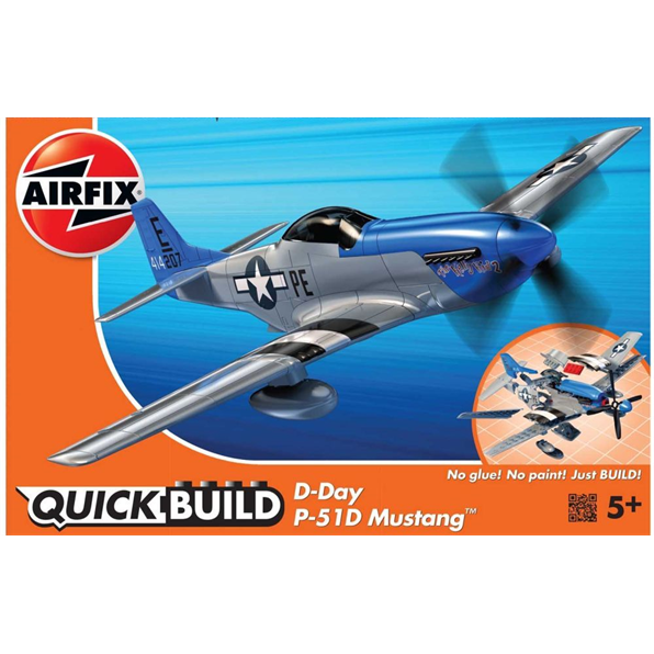 QUICKBUILD D-Day P-51D Mustang