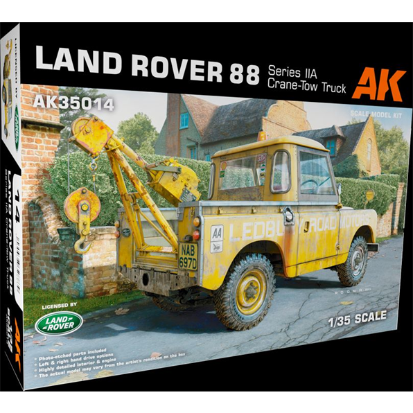 Land Rover 88 Series IIA Crane/Tow Truck