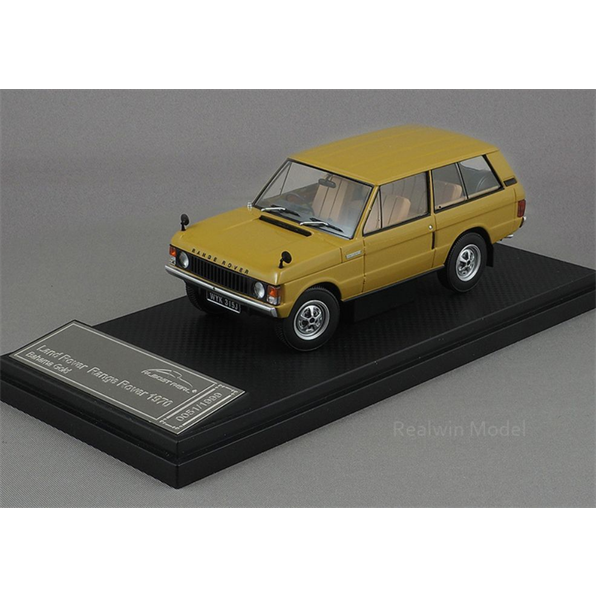 1970 Range Rover Yellow