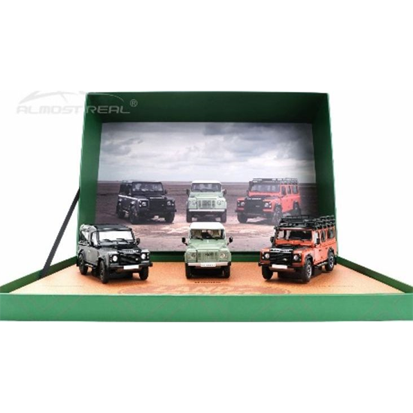 Land Rover Defender 2015 Celebration 3 Car 90 Heritage / 90 Autobiography / 110 Adven