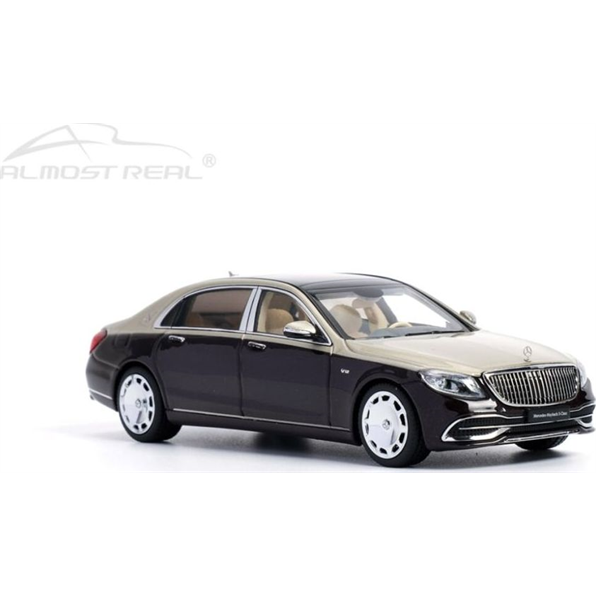 Mercedes Maybach S-Class 2019 Ruby Black/Aragonite Silver