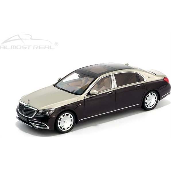 Mercedes Maybach S-Class 2019 Ruby Black Aragonite Silver