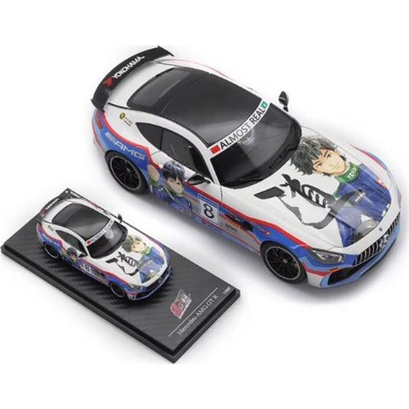 Mercedes AMG GT R 2017 Circuit Heroes Version Set (820709 1:18 and 420719 1:43)