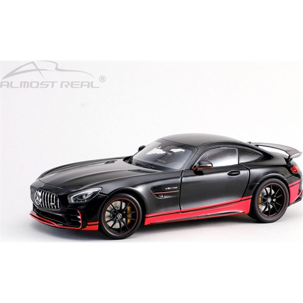 Mercedes AMG GT R 2017 Glossy Black w/Red Stripe