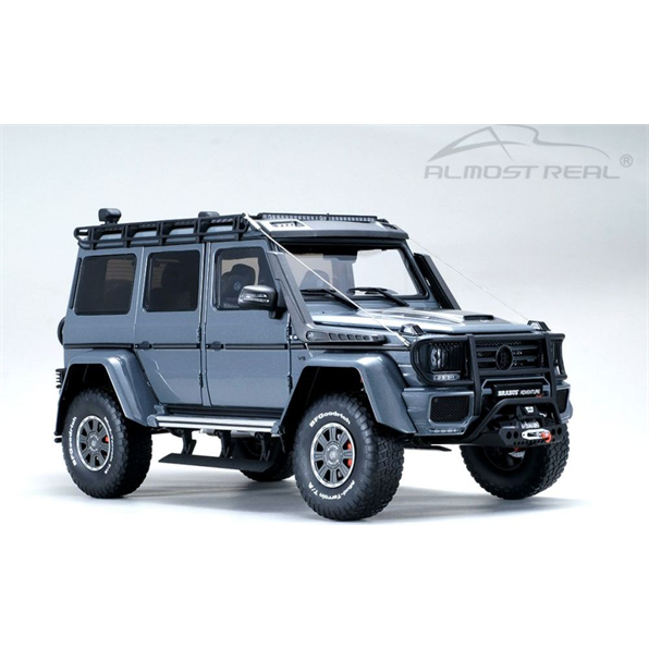 Brabus 550 Adventure Mercedes Benz G 500 4x4 2017 Metallic Grey