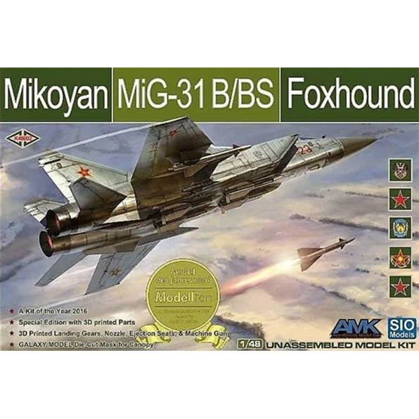 Mikoyan MiG-31 B/BS Foxhound Russian Interceptor