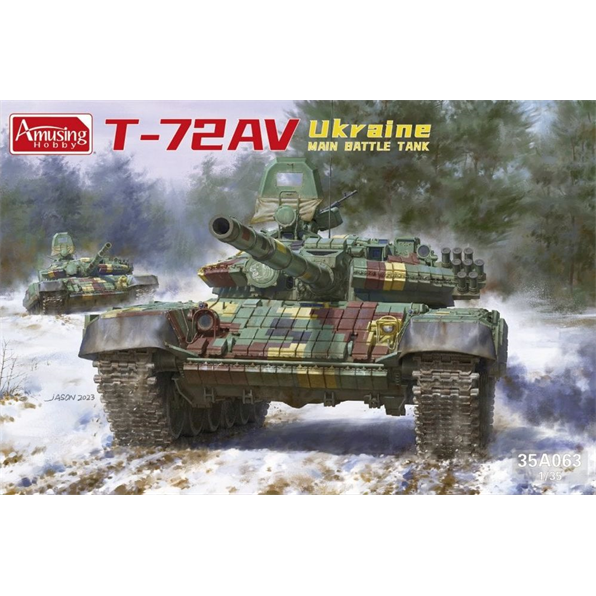 T-72AV Ukraine main battle tank
