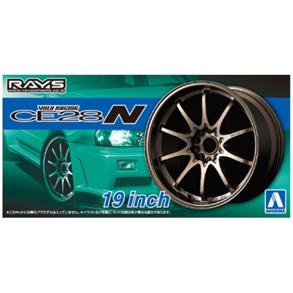 Volk Racing CE28N 19'' 4pc Wheel and Tyre Set