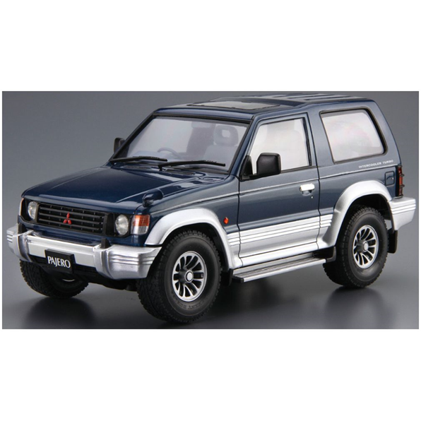 Mitsubishi V24WG Pajero Metal Top Wide XR-II '91 Model Car #103