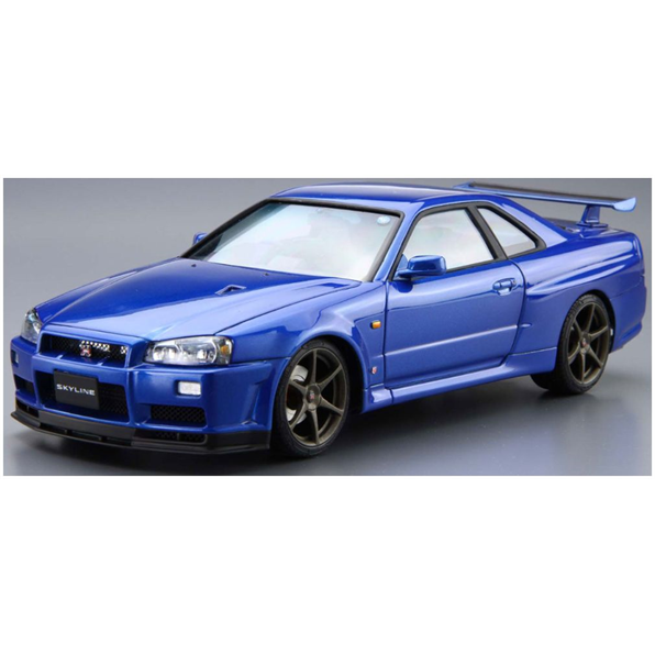 Nissan BNR34 Skyline GT-R V-Spec II '02 Model Car #08