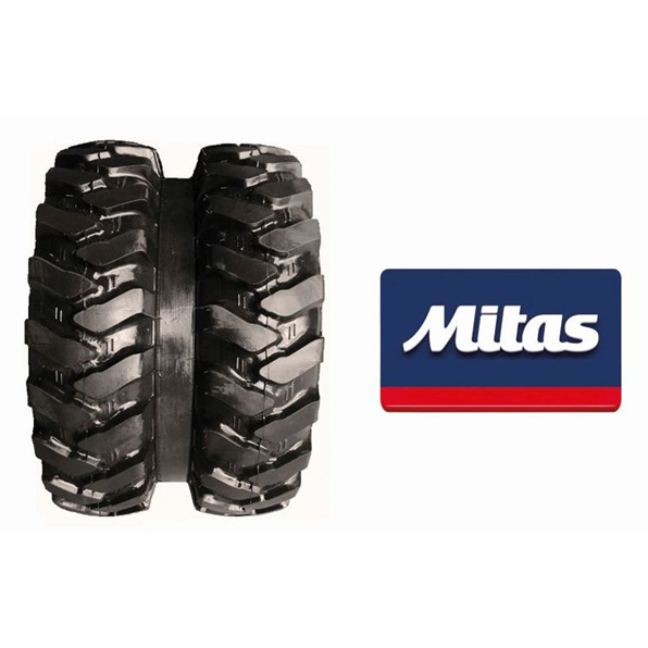 Mitas twin tyre - rims set