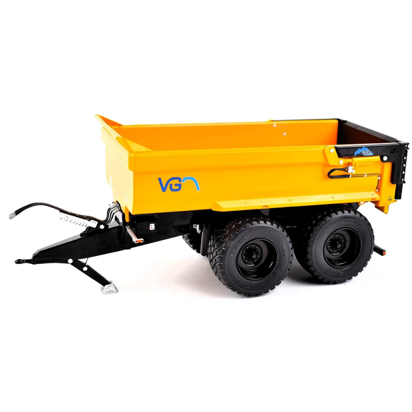 VGM Rocky 24 Tipper Trailer Yellow Black Ltd Edition