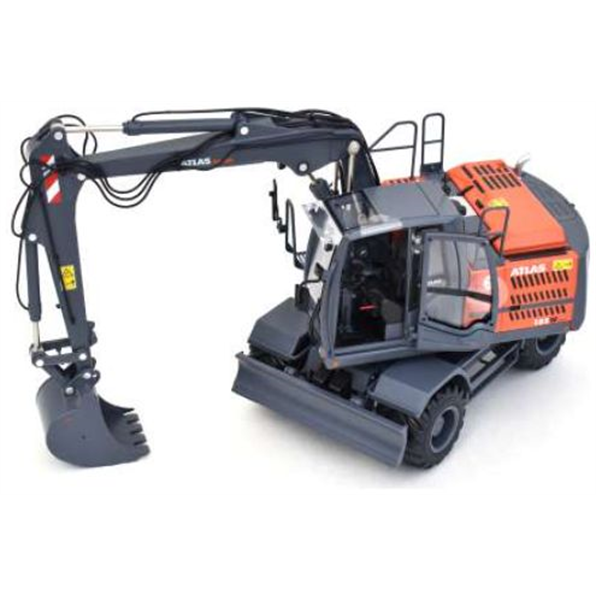 Atlas 185W Wheeled Excavator w/Nokian Tyres and Standard Atlas Bucket